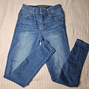 Arizona Jean Co. Womens Juniors Size 1 Skinny Jeans Light Blue Pants